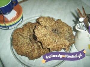 Suszone grzyby na talerzu, idealne do kuchni i potraw.